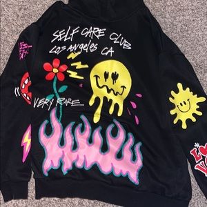 Pacsun self care club hoodie